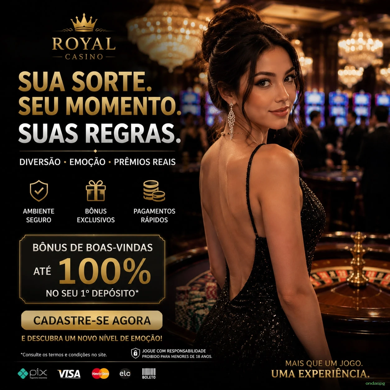 Ganhar e sacar na ondaspg